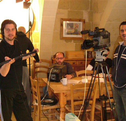 Jp_Filming drama in Gozo